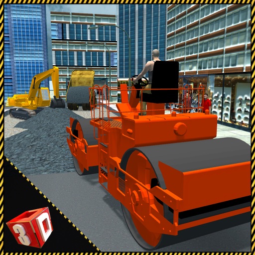 Road Construction Simulator & Excavator Drive Sim icon