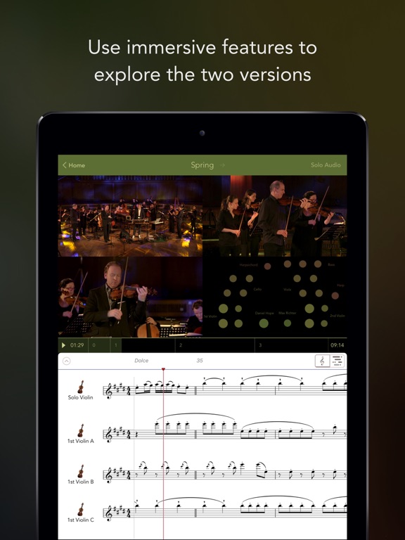 Screenshot #2 for Vivaldi’s Four Seasons