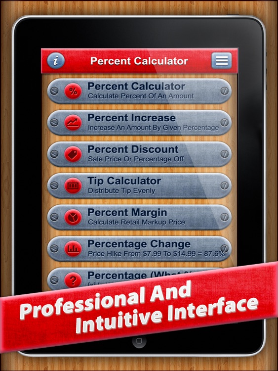 7 in 1 : Percentage Calculator HD