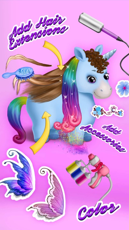 Pony Sisters Hair Salon 2 - Pet Horse Makeover Fun screenshot-3