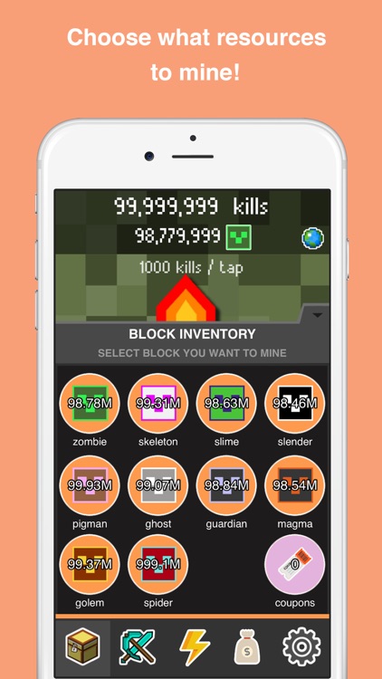 Clickcraft - Pickaxe Block Mining Clicker Game