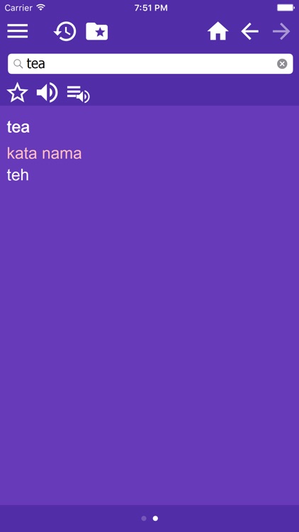 Malay Multilingual dictionary