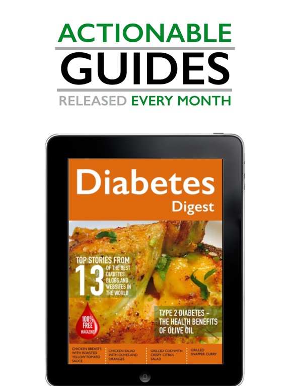 AAA+ Diabetes Digest - Diabetes Information Digest for Diabetics screenshot