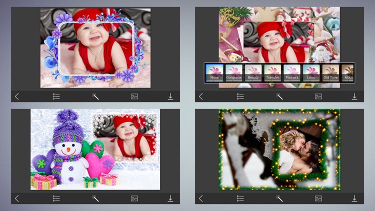 Xmas Photo Frames - Photo editor