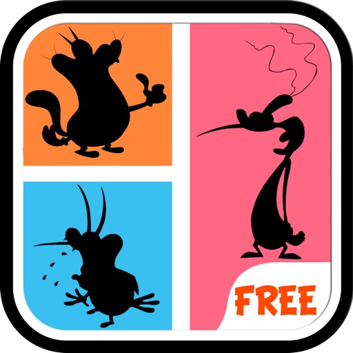 Shadow Quiz for Kids Oggy Edition iOS App