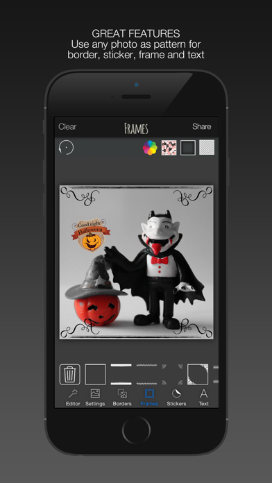 Screenshot #3 pour Pumpkin Pic Lab : Drôle Halloween Éditeur Photos