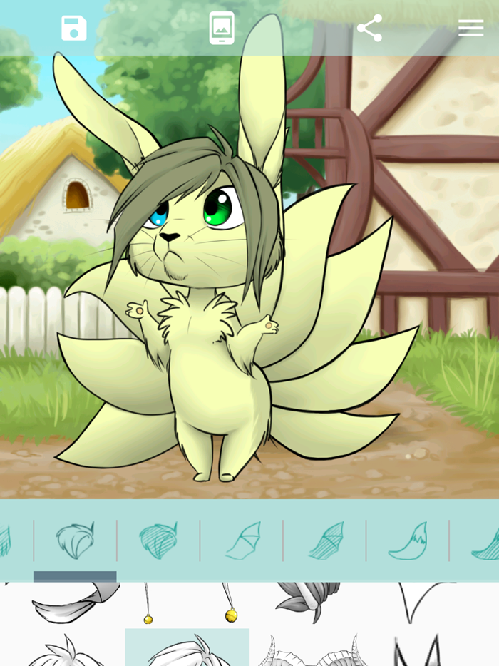 Avatar Maker Fantasy Animals Chibi