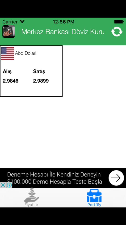 #2. Merkez Döviz Kuru (iOS) Podle: burhan capak