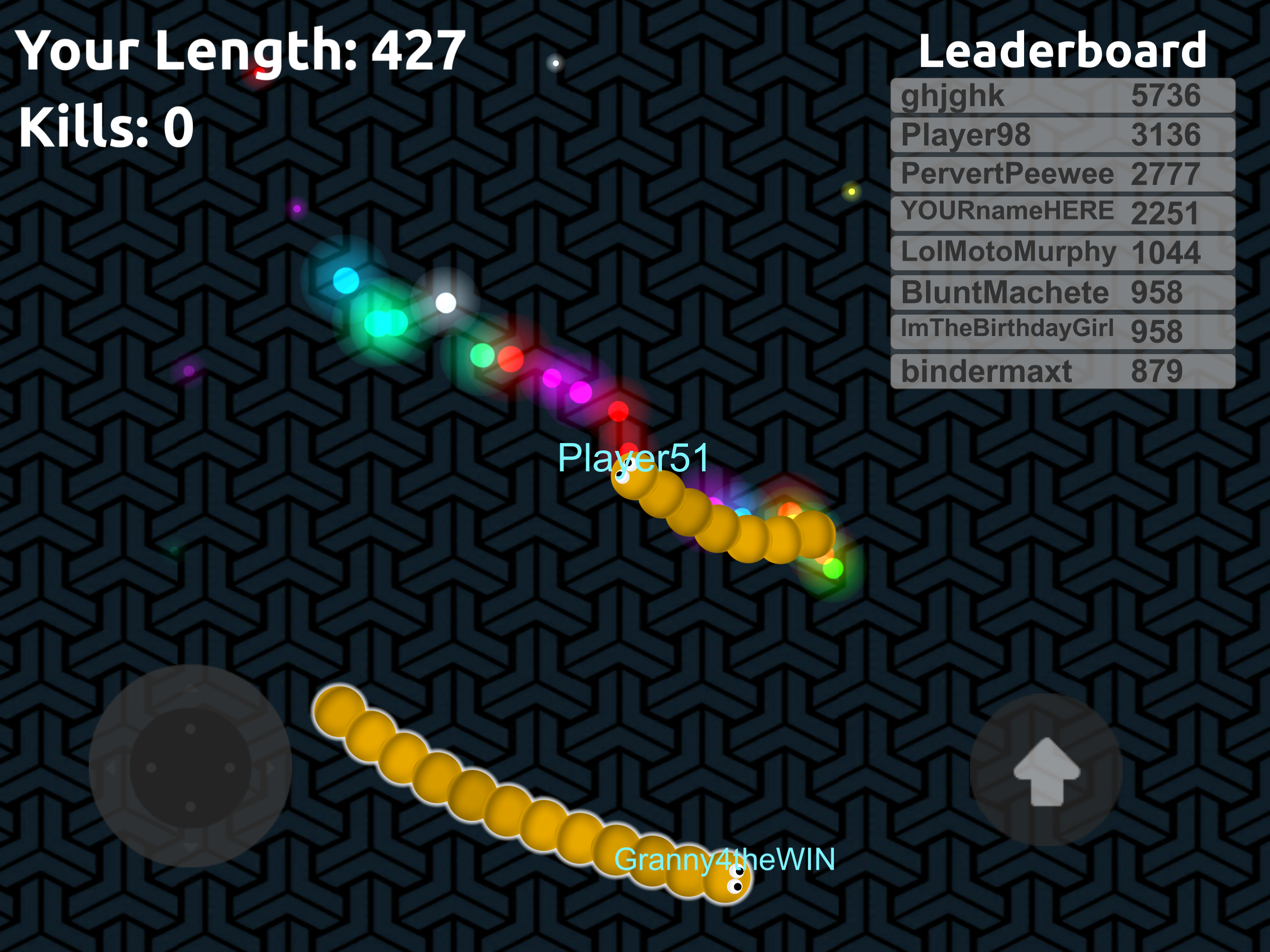 Snake Eat Color Dots screenshot 8