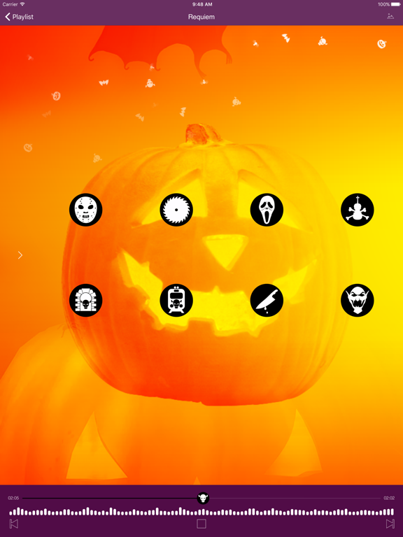 Screenshot #6 pour Musique et Photo Effrayante - Halloween Motifs