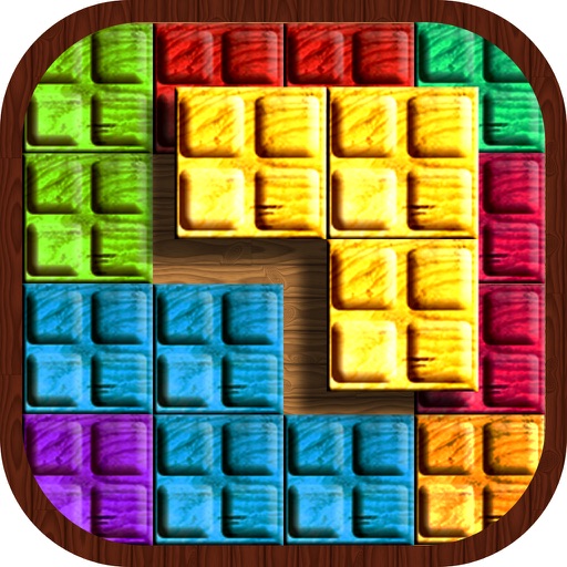 Wood Block Puzzle Game – Fantastic Matching Game For Brain and Cool Problem Solving Free App icon