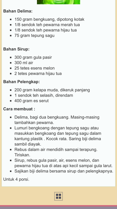 Resep Es Indonesia screenshot