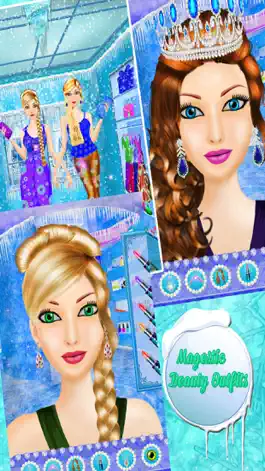 Game screenshot Ice queen hair styles salon apk
