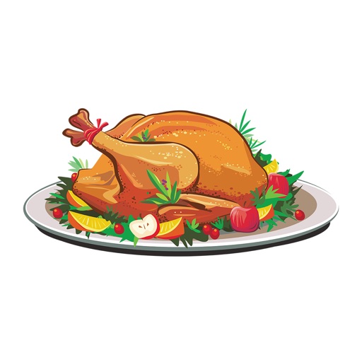 Food Stickers - Thanksgiving Food Emoji icon