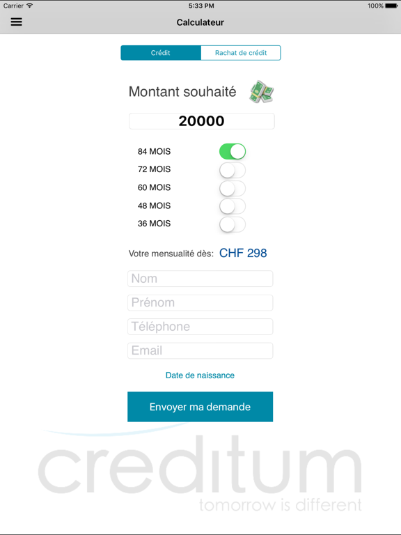 Screenshot #5 pour creditum