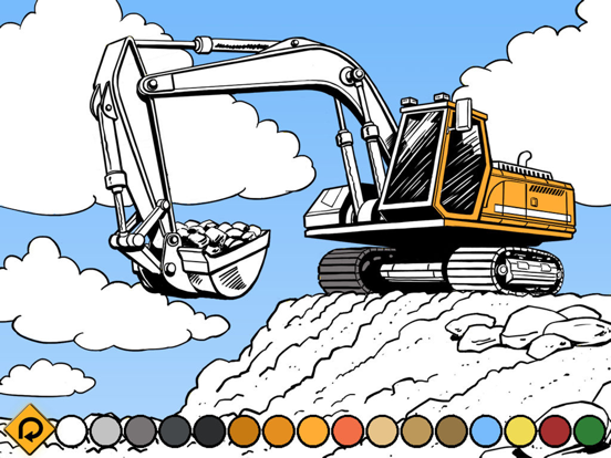 Screenshot #4 for Kids Vehicles: Construction HD for the iPad