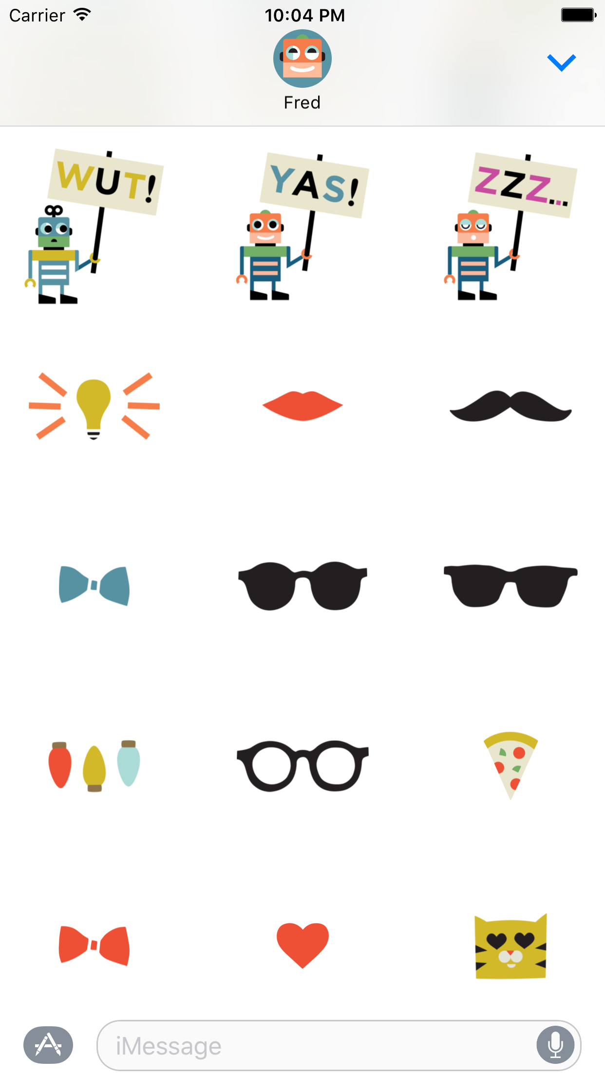 Fossil Stickers