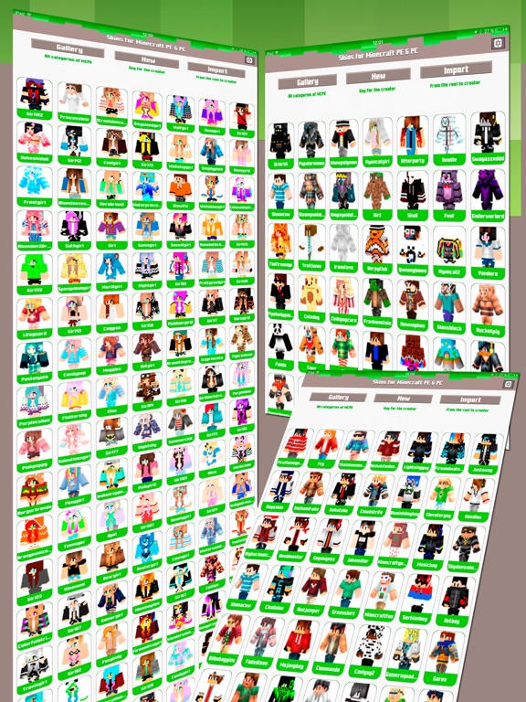 Screenshot #6 pour Skins for Minecraft PE & PC - Free Skins