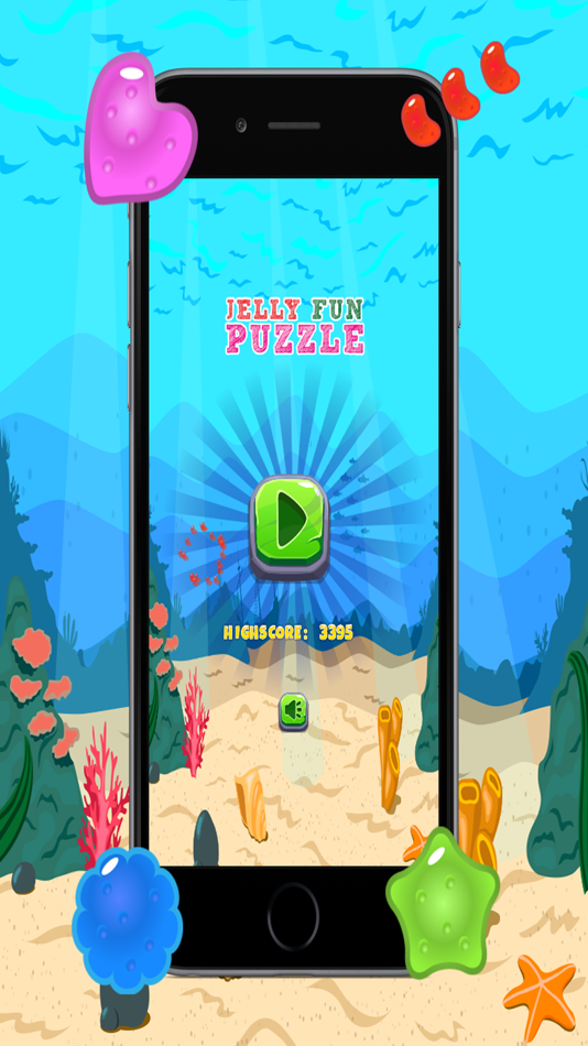 #1. Jelly Fun Puzzle Matching Three: Free Match 3 Game (iOS) 由: Jadet Daengsaengtien