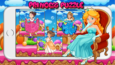 Screenshot #2 pour Gratuit Jigsaw Princess Jeu Petite Pour enfants