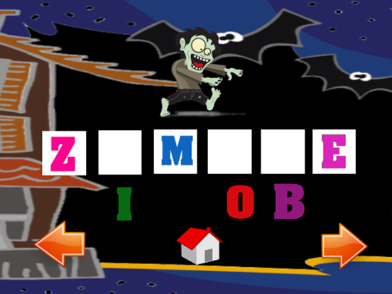 Halloween 2016 Greetings Word Game iPad screenshot