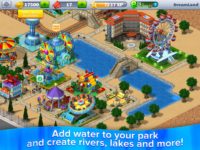 ‎RollerCoaster Tycoon® 4Mobile™ Screenshot