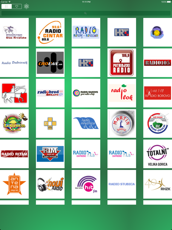 Radio Croatia (Croatian , hrvatski , Hrvatska) iPad screenshot 4 - Entertainment app