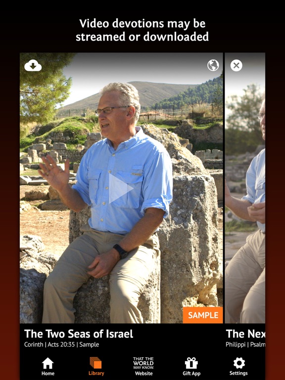 Devotions with Ray Vander Laan iPad screenshot