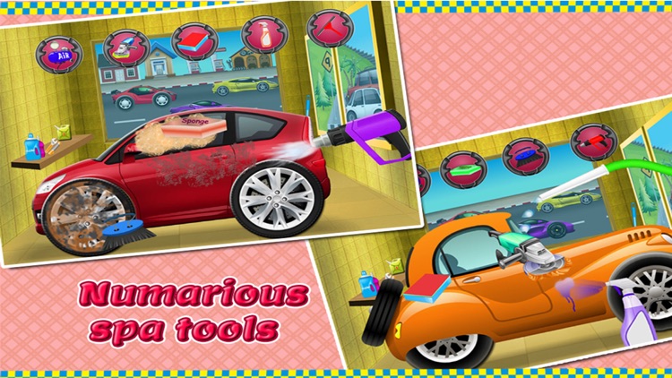 Crazy Police Car Wash screenshot-4