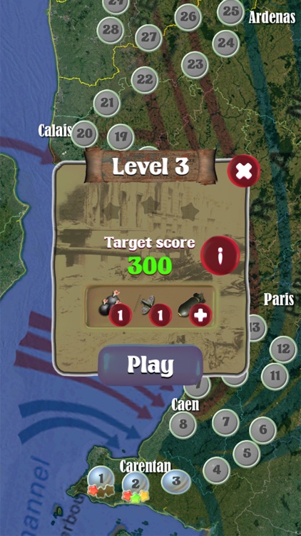 World War II - Tanks Match Three screenshot-4