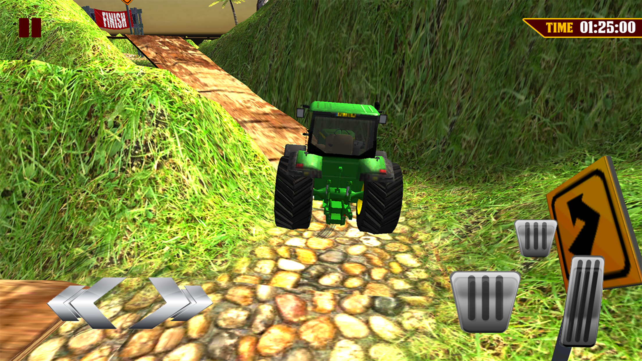 Tractor Driver 3D-Hill Station screenshot 3