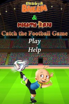Game screenshot Chhota Bheem & Mighty Raju-Catch the Football Game mod apk