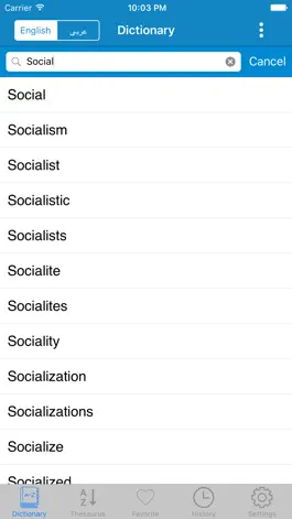 Game screenshot Arabic to English & English to Arabic Dictionary mod apk