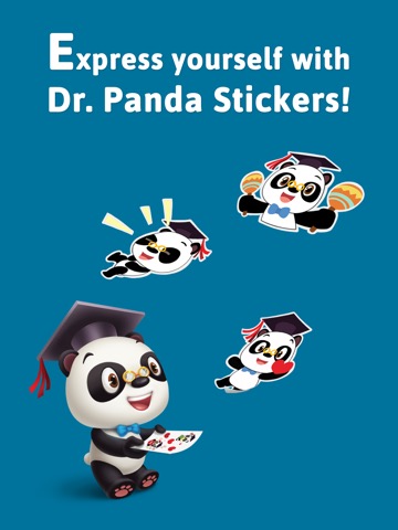 Dr. Pandaスタンプパックのおすすめ画像1