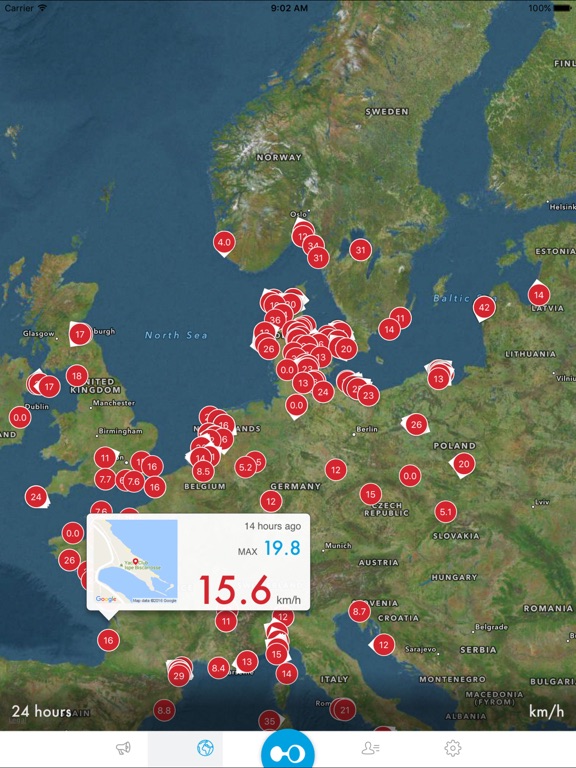 Screenshot #4 pour Vaavud Wind Meter