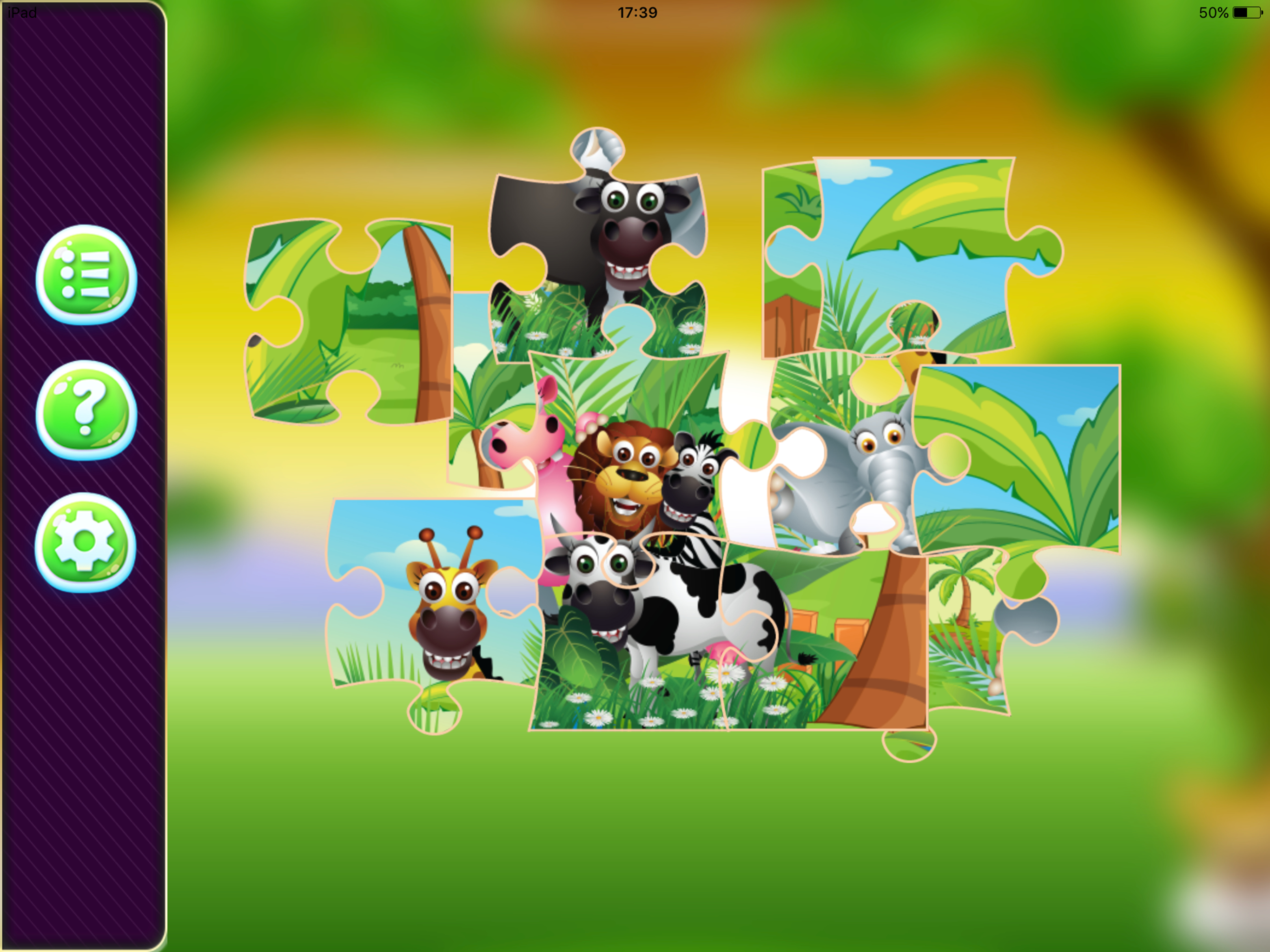 animals jigsaw puzzle 2nd grade learning games