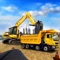 Heavy Road Excavator Crane - Drive Heavy Construction Vehicle City Builder Sim Game