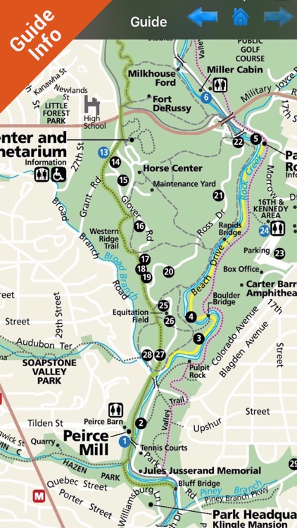 Rock Creek Park - GPS Map Navigator screenshot-3