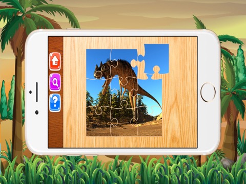 無料恐竜パズル ジグソー パズル ゲーム : 恐竜パズル子供幼児および幼児の学習ゲームのおすすめ画像1