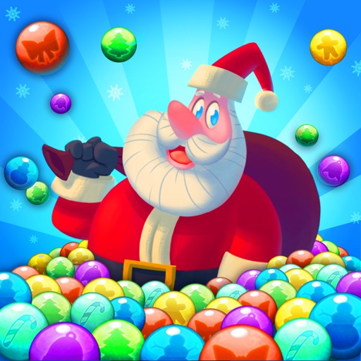 Bubble Shooter Santa iOS App