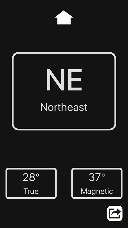 #2. Easy Compass - Which Direction Are You Heading? (iOS) 由: Qi Chen