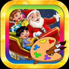 Activities of Santa Claus Christmas coloring book! For kids