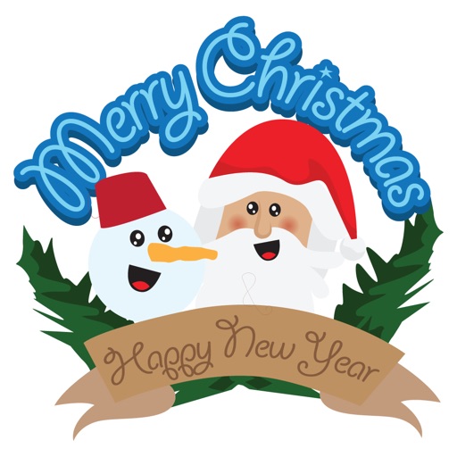 Santa Claus - Merry Christmas Sticker Vol 25 icon