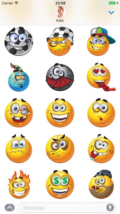 Emoji - Stickers for iMessage screenshot-3