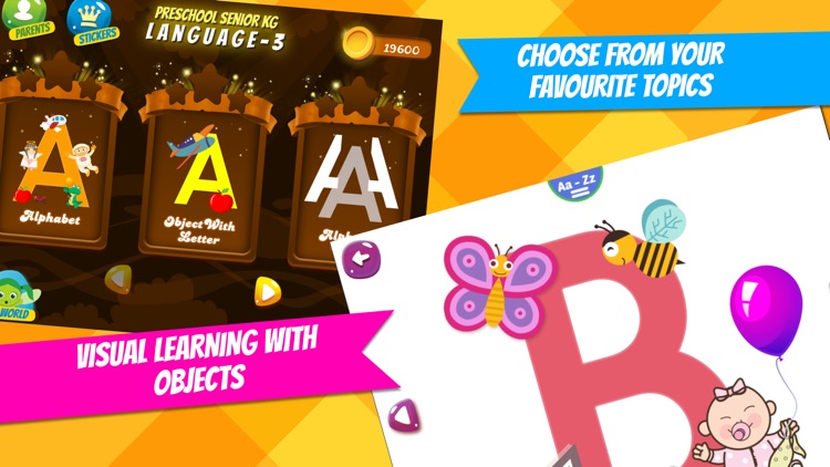 Preschool Senior KG Language-3 by Tinytapps