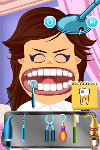 Crazy Teacher Dentist Makeover Pro - virtual kids dentist game screenshot 2
