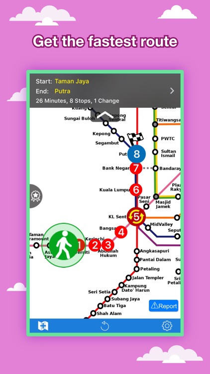 Kuala Lumpur Transport Map - MTR Map & Routes