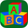 Lettere ABC per bambini: Scrivi Alfabeto e parola