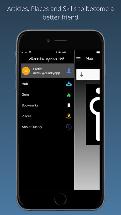 Quarky App: becoming a better friend screenshot-3
