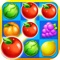 Match-3 Fruit Legend, a fresh bright match-3 fruit connect game, variety of delicious juice waiting for you to taste
